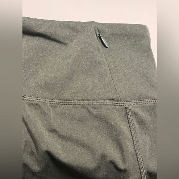 Fabletics High Waist Olive Green Leggings Small - Picture 8 of 9